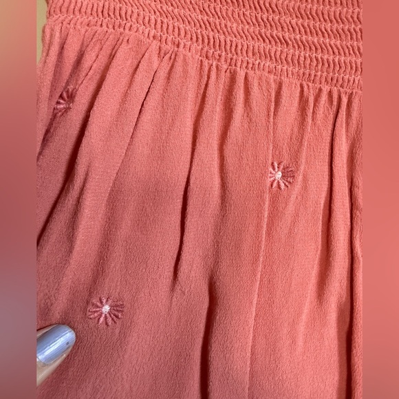 Victoria’s Secret PINK floral embroidered flowy boho casual shorts Women Large - Picture 6 of 8